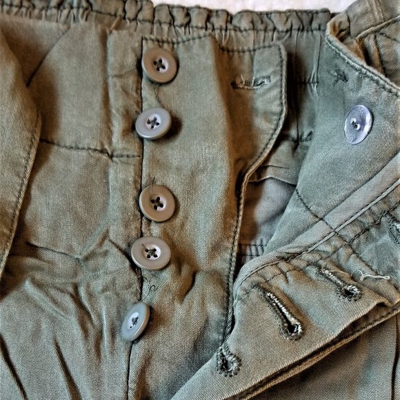 NWOT Free People Summer’s Over Green Cargo Pants 2 - Picture 7 of 10